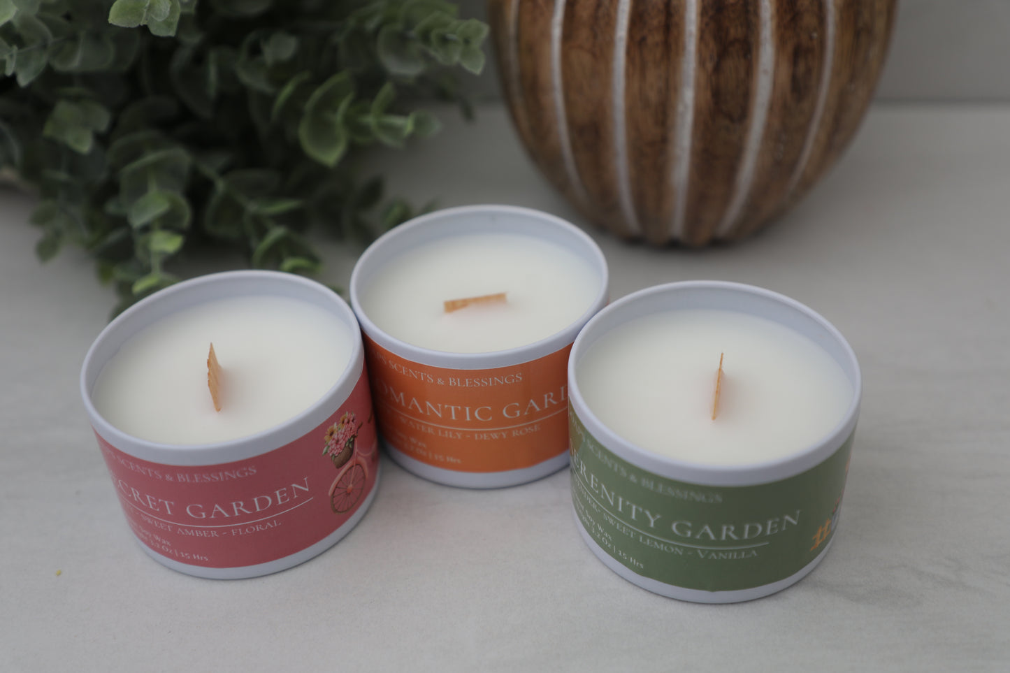 Garden Blessings Candle Sampler