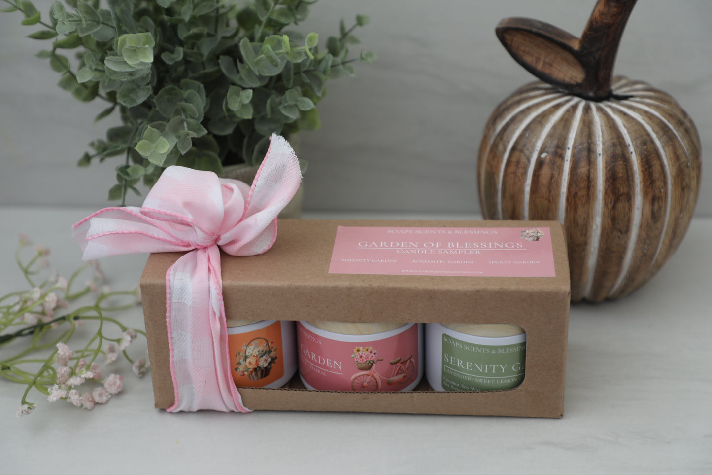 Garden Blessings Candle Sampler