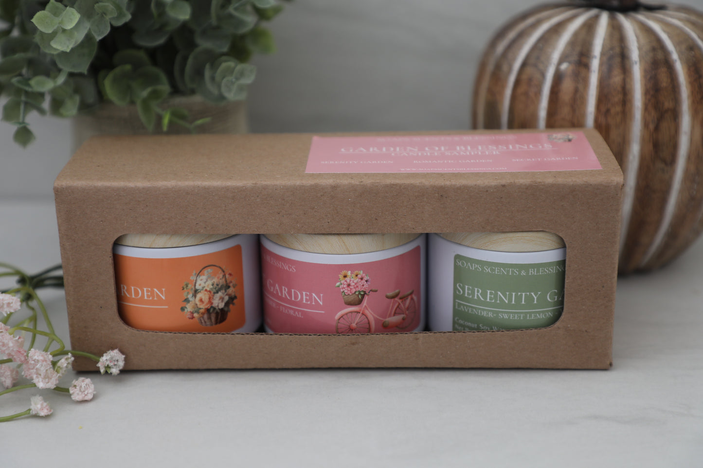 Garden Blessings Candle Sampler