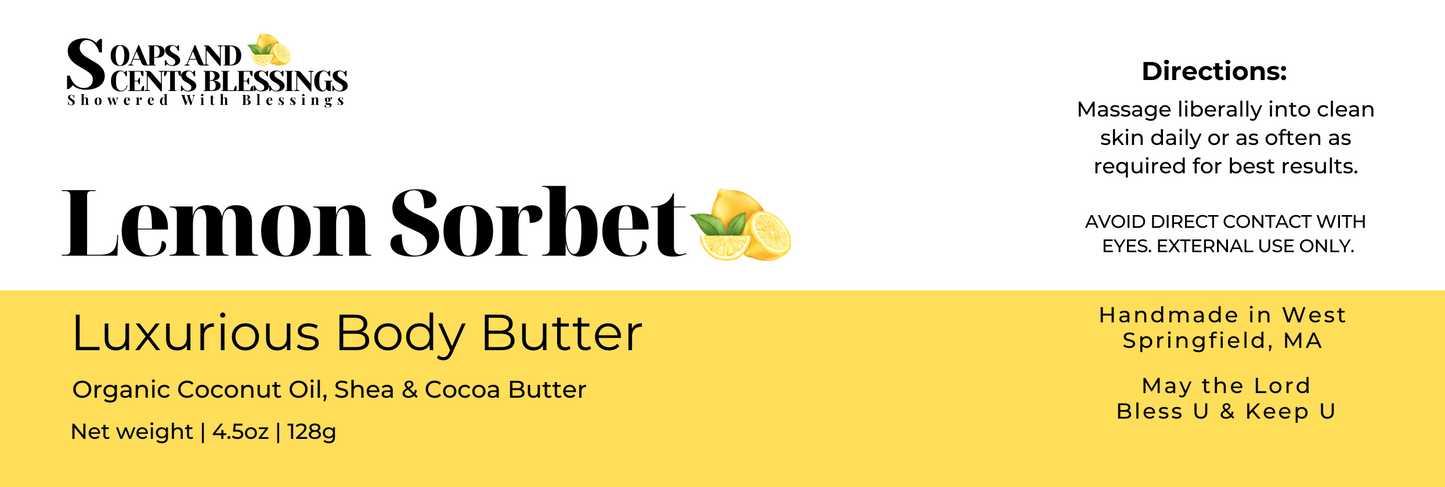 Lemon Sorbet